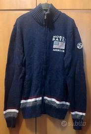 Cardigan uomo con zip North Sails
