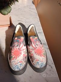scarpe tela  ed hardy 