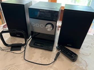 SONY MICRO HI-FI CMT-FX300i con lettore Ipod  			