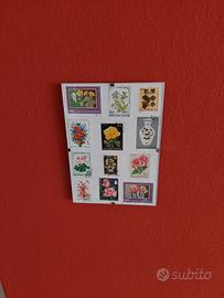 Cornice con francobolli