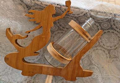 espositore portabottiglia pieghevole