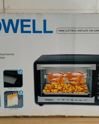 FORNO ELETTRICO VENTILATO HOWELL 70 LITRI