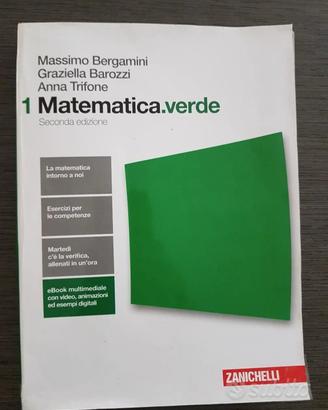 Libro Matematica. verde1