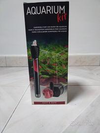kit acquario (pompa e riscaldatore) 