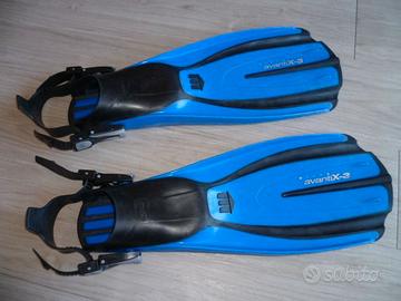 Pinne Mares Cressi Scubapro sub pesca belly boat