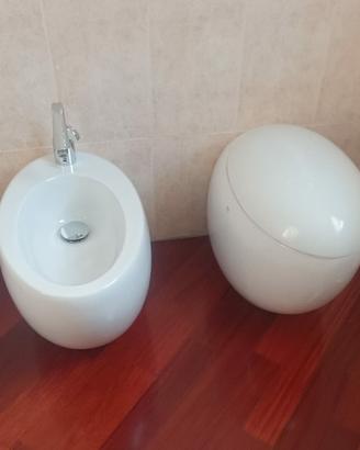 sanitari 2 wc + 1 bidet marca Alessi -usati-