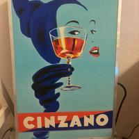 Insegna luminoso Cinzano