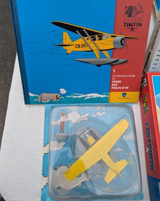 Set da collezione "En Avion Tintin" n. 1