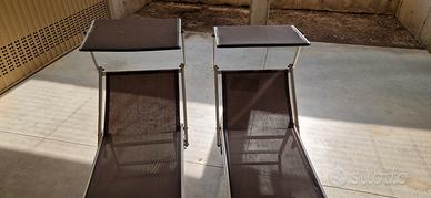 coppia lettini da sole