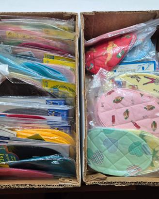 Toppe assortite bimbo e tinta unita - Stock