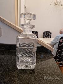 Bottiglia in cristallo di Bohemia per liquore