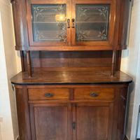 MOBILE VINTAGE LEGNO MASSICCIO STILE LIBERTY '900