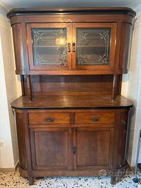 MOBILE VINTAGE LEGNO MASSICCIO STILE LIBERTY '900