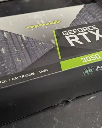 PERFETTA SCHEDA VIDEO MANLI GEFORCE RTX 3050 8GB