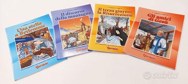 IL VANGELO A FUMETTI - Serie completa 4 numeri