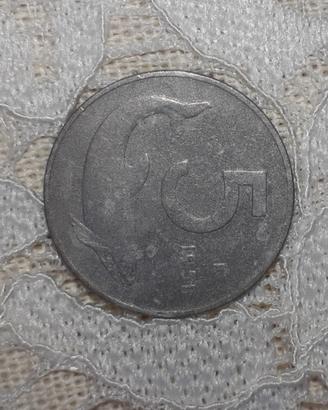 Moneta 5 lire 1951