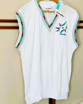 pullover gilet smanicato vest jacket Lotto Vintage
