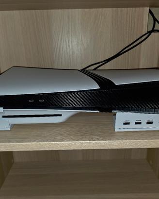 ps5 pro con lettore disco + cuffie 