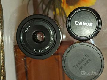 obiettivo Canon EF 40 mm f 2.9 macro