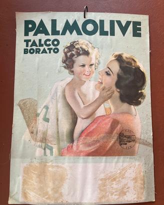Locanda pubbl. orig.Palmolive talco borato con tim