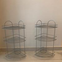 2 Mensole angolari porta oggetti seminuovo