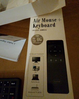 Air mouse + keyboard