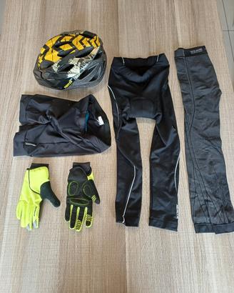 kit abbigliamento mountain bike bimbo 