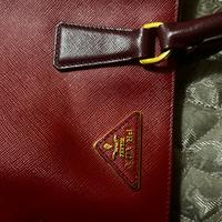 Borsa Prada originale – Rosso e Marrone