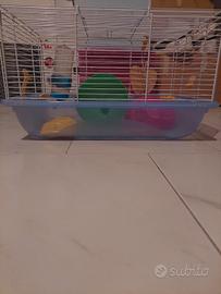 gabbia per 2 criceti
