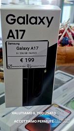 SAMSUNG GALAXY A17 256GB nuovo