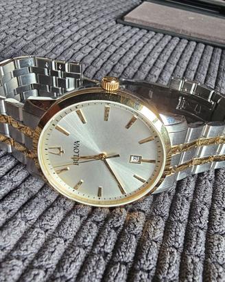 Bulova Orologio Uomo 98B385 Bicolore quarzo 40mm