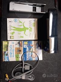 nintendo wii con pedana e giochi