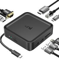 UNI 10-in-1 Dual Monitors Docking Station
