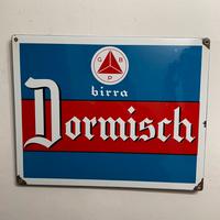Insegna BIRRA DORMISCH smaltata