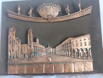 Quadro in ceramica di Faenza Matteucci e Muky