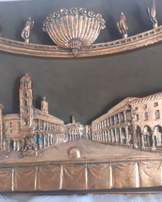 Quadro in ceramica di Faenza Matteucci e Muky