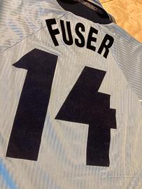 Maglia calcio vintage  lazio fuser n. 14