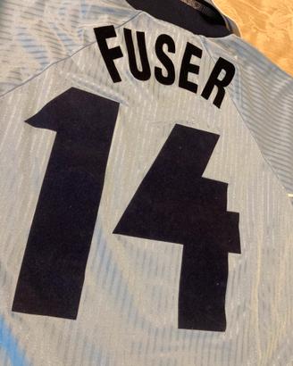 Maglia calcio vintage  lazio fuser n. 14