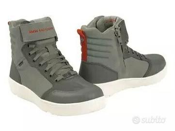 scarpe da moto bmw sneaker seoul gtx kaki tg 38