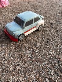 Modellino scala 1/5 600 abarth in perfette condi