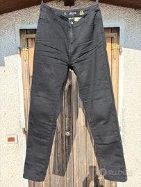 Pantaloni moto donna STUD Jeggings Lady nero tg44