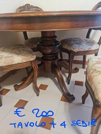 Tavolo e sedie