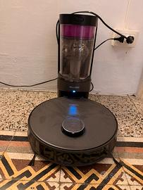 Robot Aspirapolvere lavapavimenti con stazione