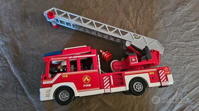 camion pompieri Playmobil 
