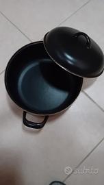Tegame/coperchio antiaderenteGas/Induzione24 NUOVO