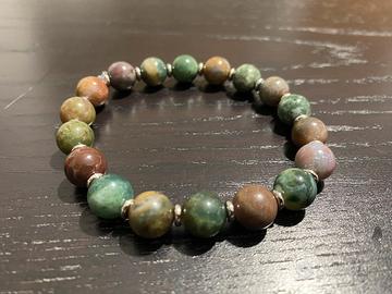 Bracciale dí produzione artigianale Agata indiana