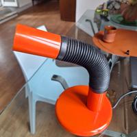 Lampada Targetti vintage arancione 