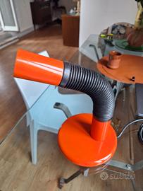 Lampada Targetti vintage arancione 