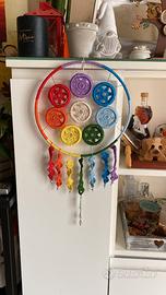 Acchiappasogni fatto a uncinetto