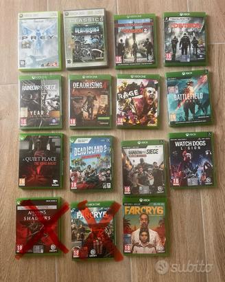 giochi vari xbox
